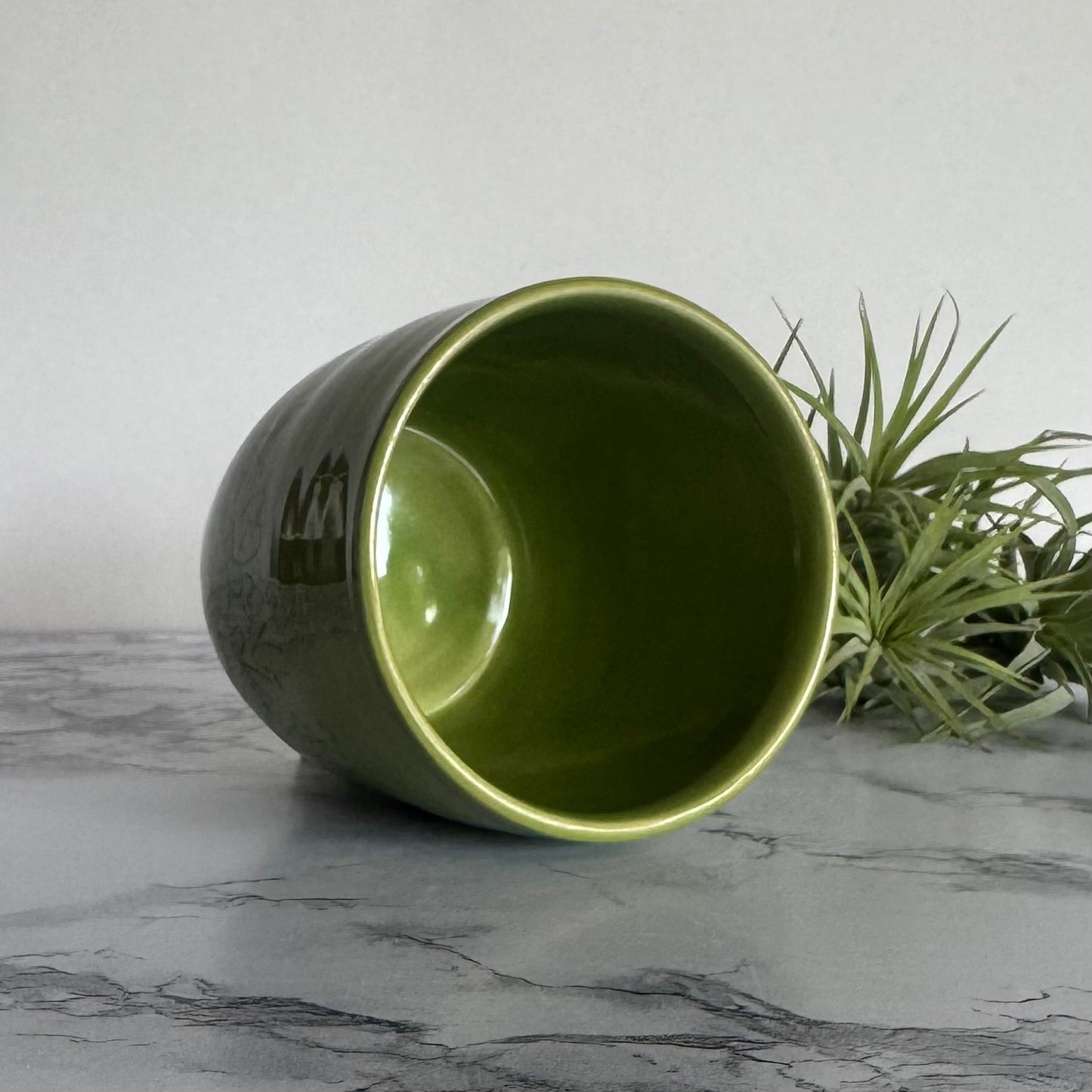 Cactus Tumbler, Solid Green
