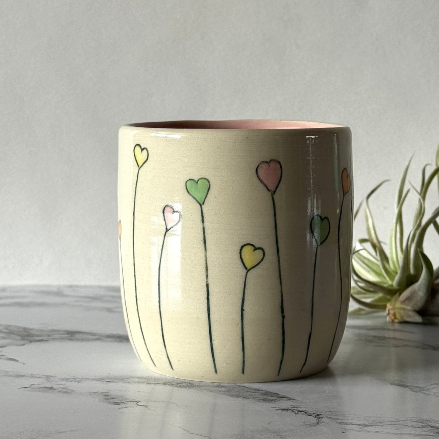 Lollipop Hearts Tumbler, Pink