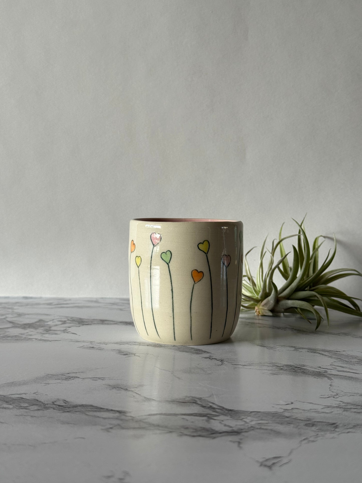 Lollipop Hearts Tumbler, Pink