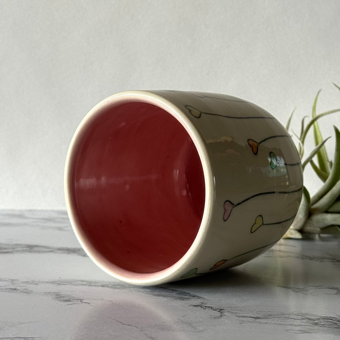 Lollipop Hearts Tumbler, Pink