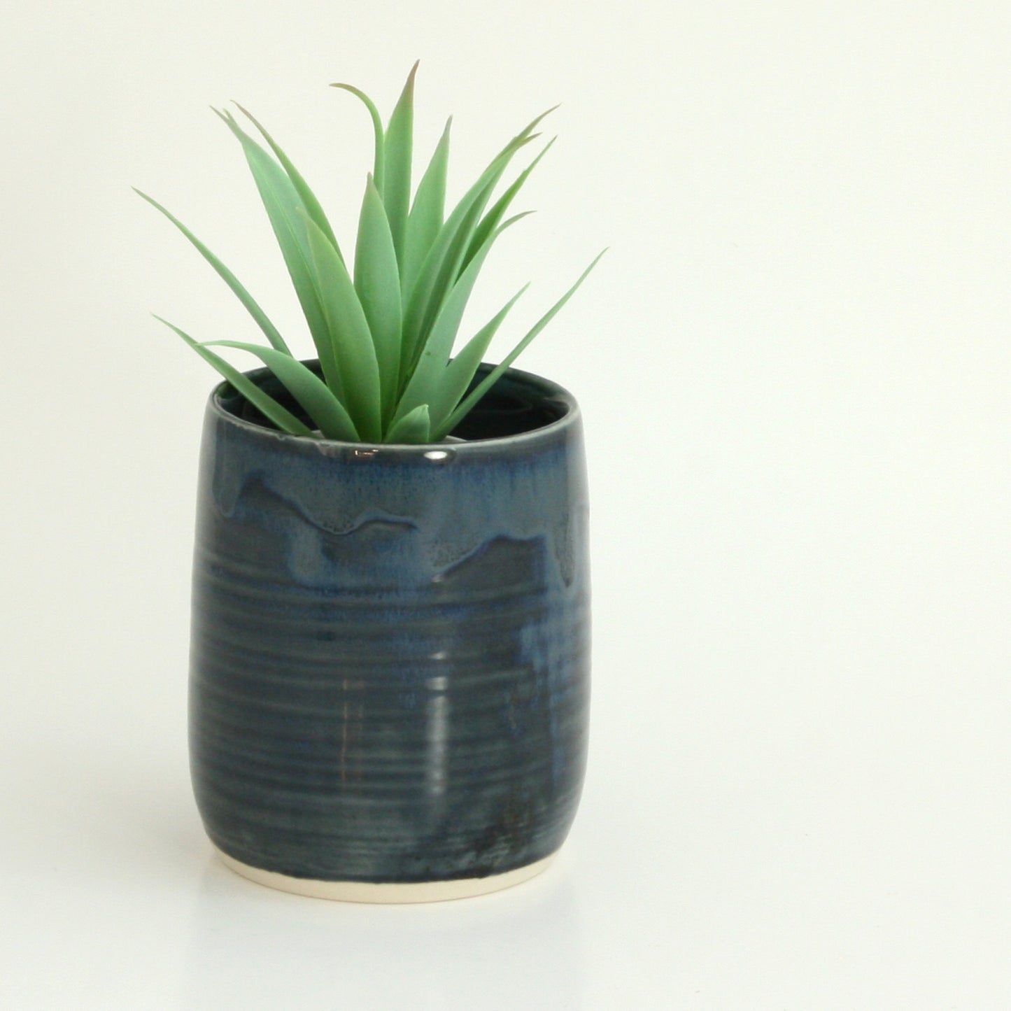Plant Pot, Stormy Blue