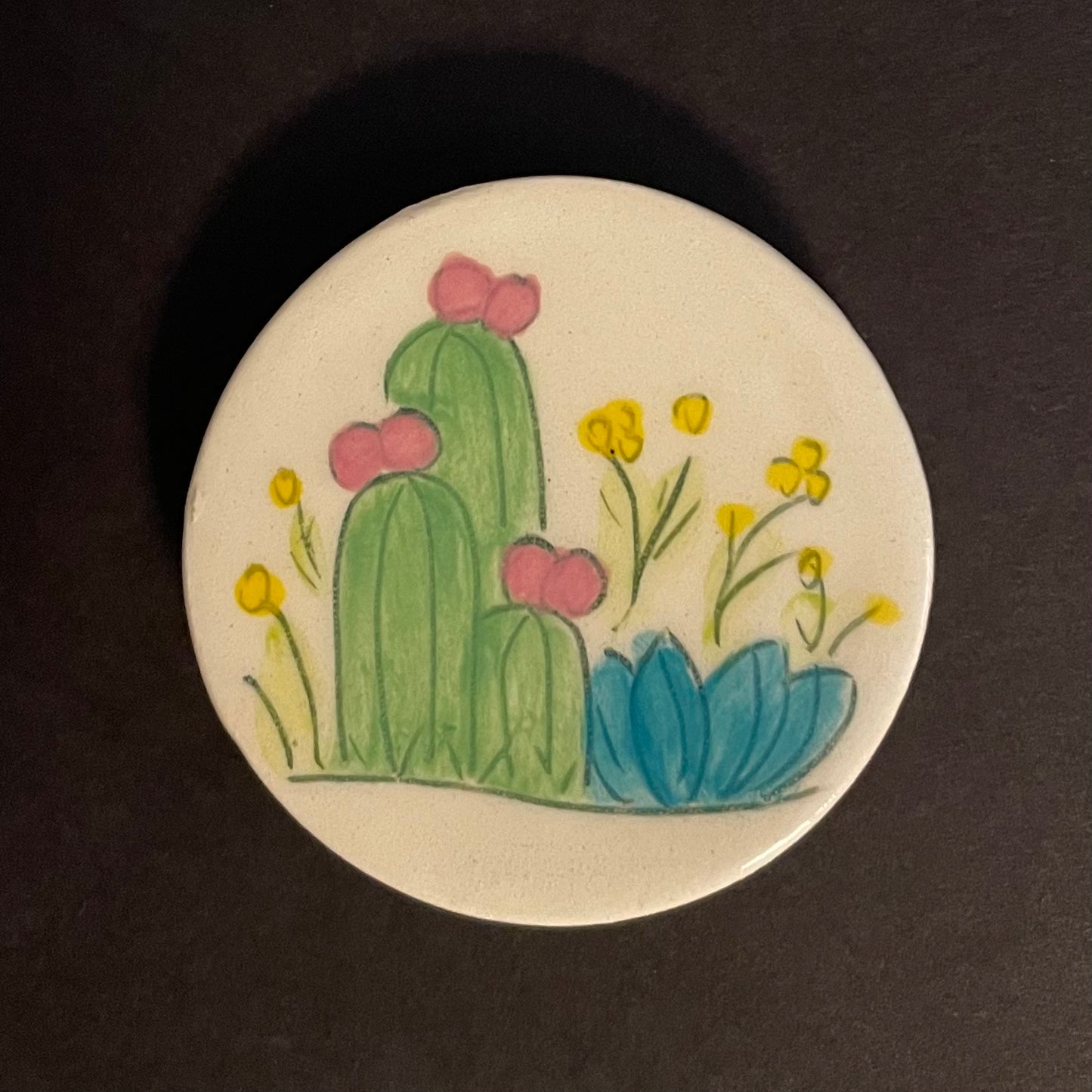 Cactus and Wildflower Magnets
