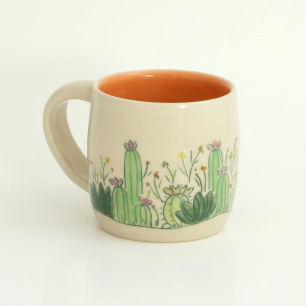 My Cactus Mug is in the "Percolate" Show at Rain City Clay, Seattle!