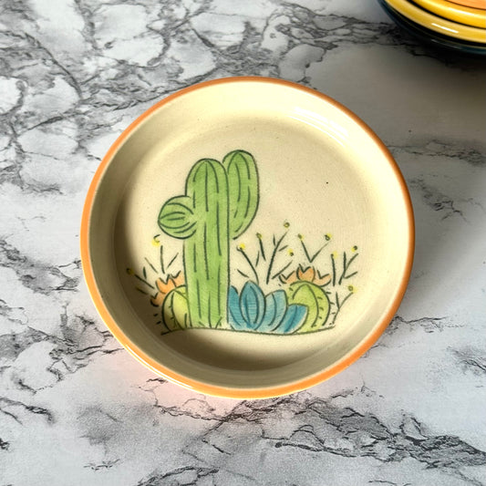 Cactus Dish, Orange