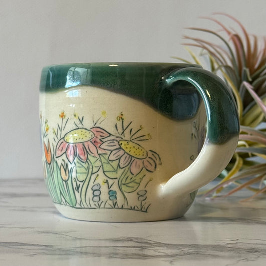 Wildflowers Mug, Lavender Mermaid