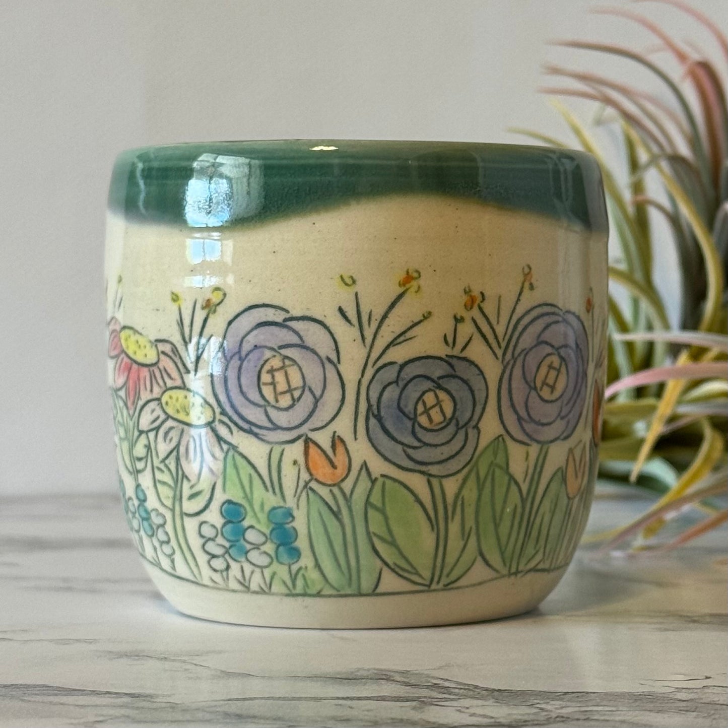 Wildflowers Mug, Lavender Mermaid