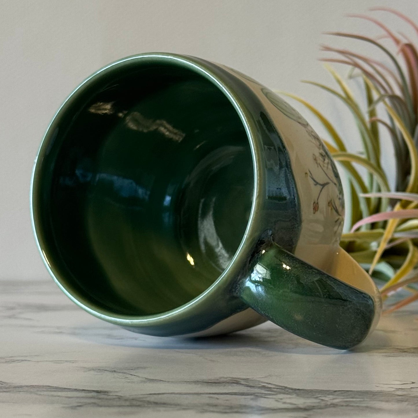 Cactus Mug, Green Mermaid