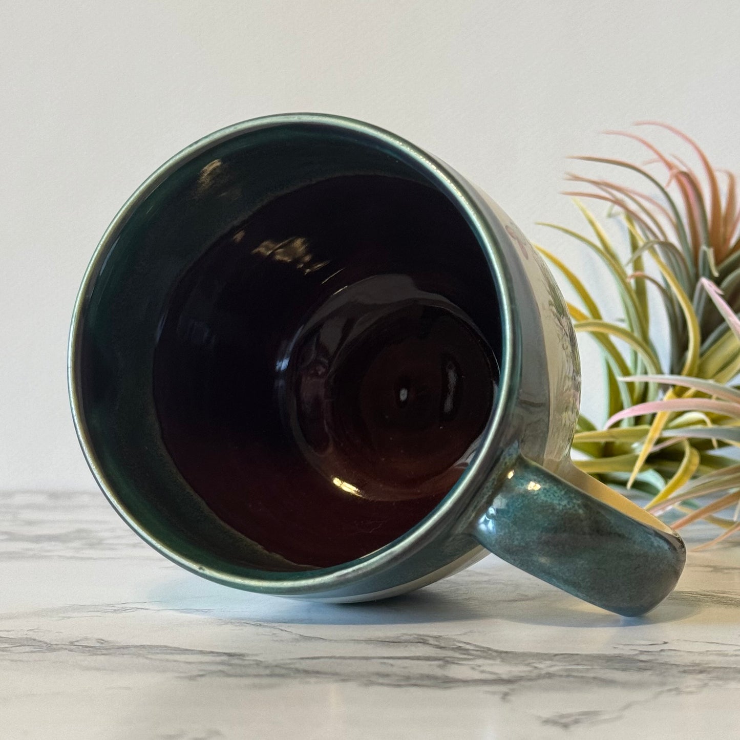 Cactus Mug, Plum Mermaid