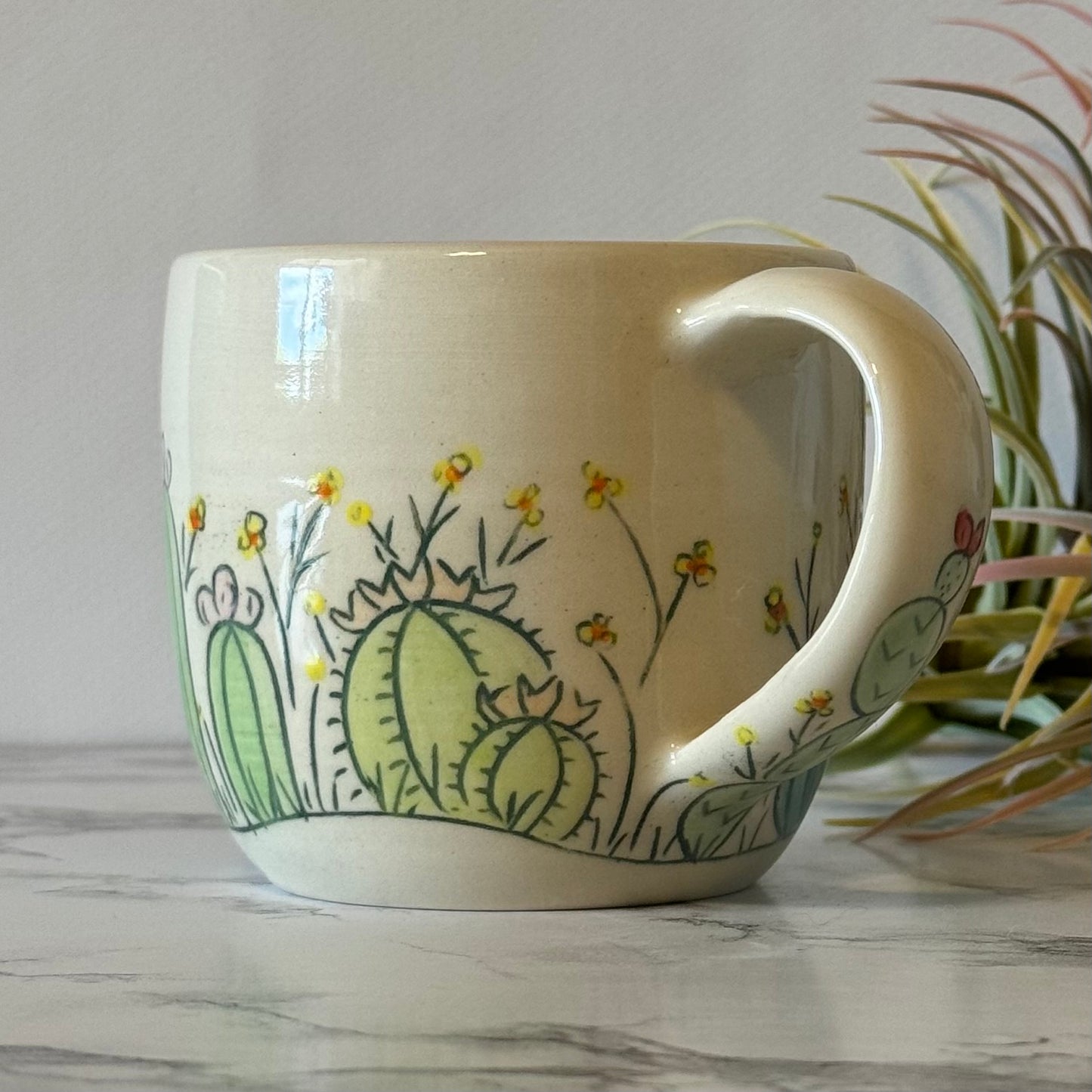 Cactus Mug, Red