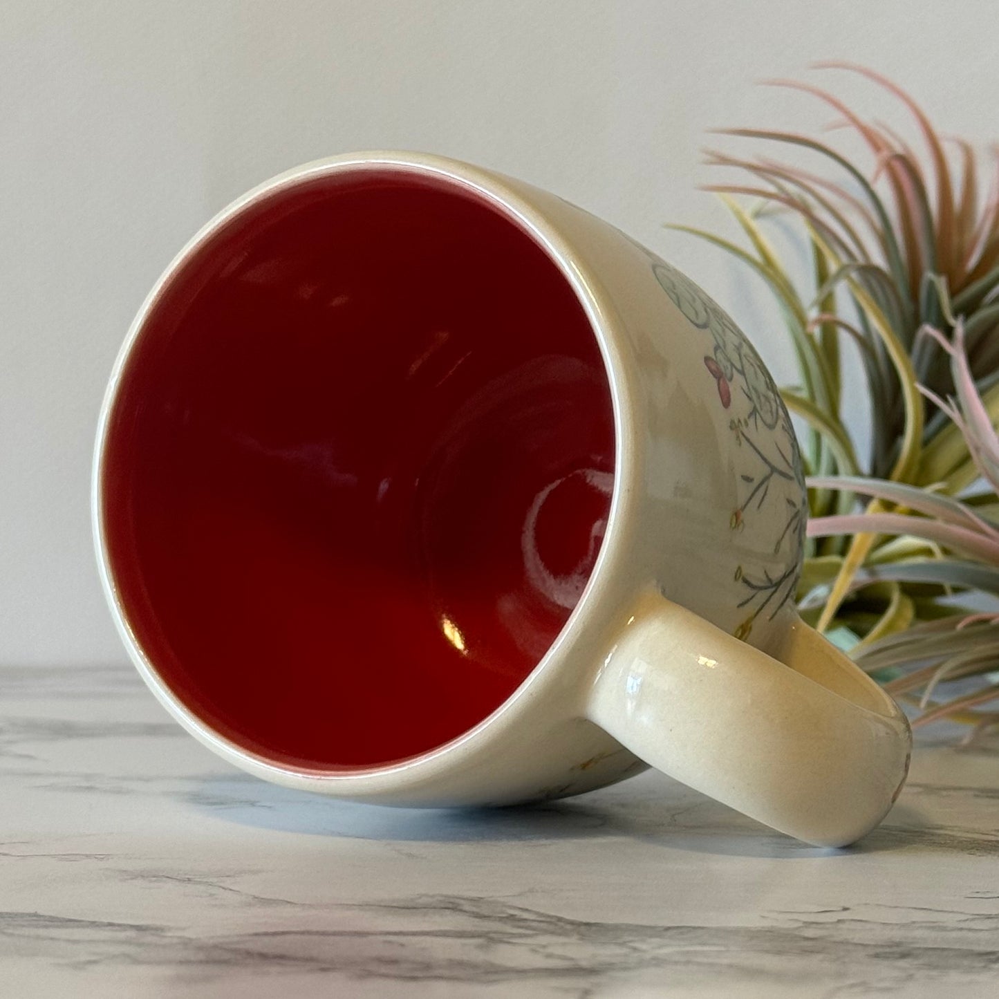 Cactus Mug, Red