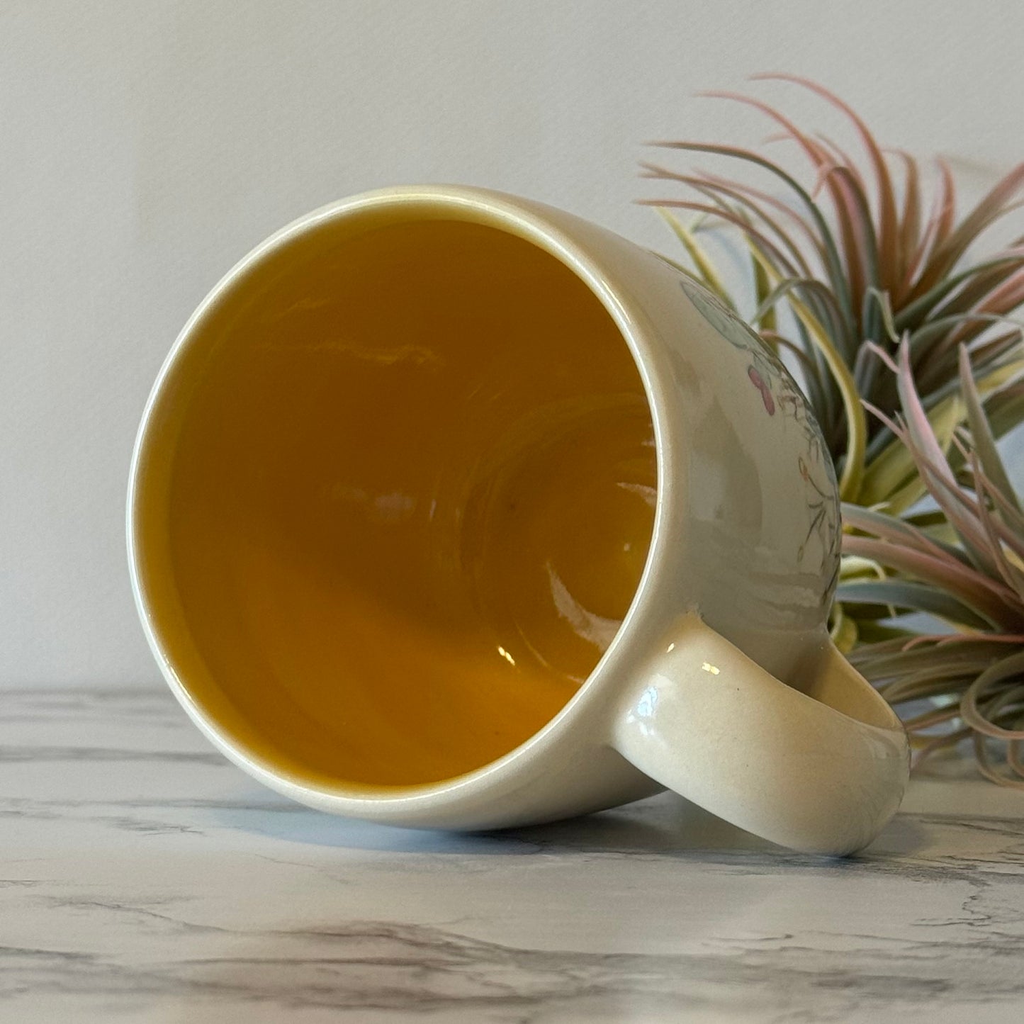 Cactus Mug, Yellow