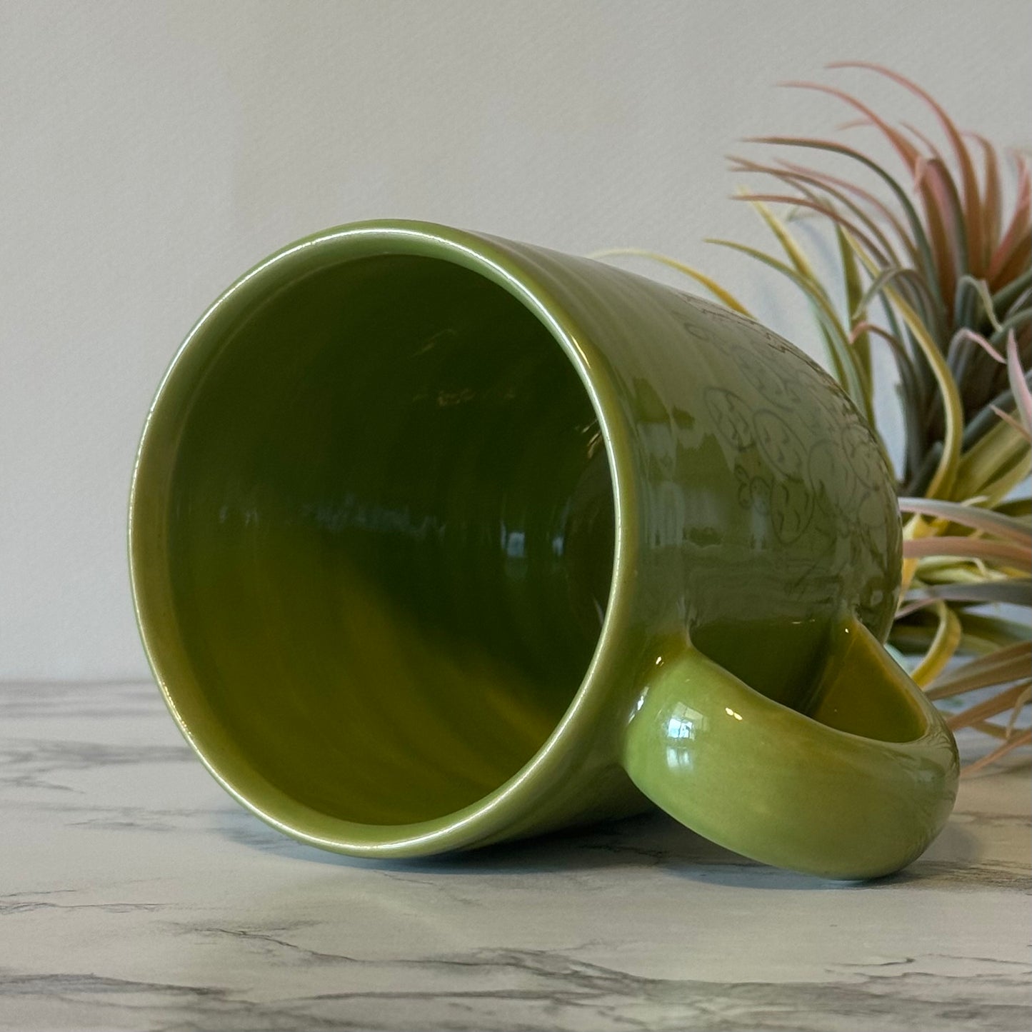 Cactus Mug, Two-Tone Green