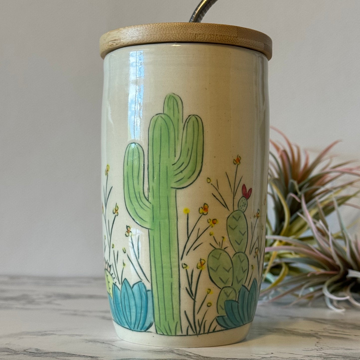 To-Go Tumbler, Cactus