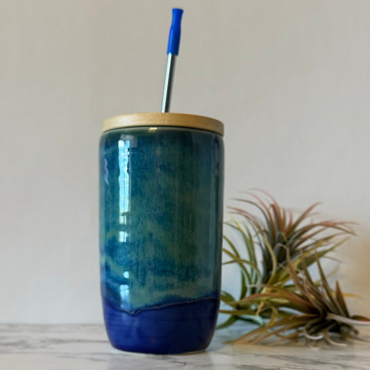 To-Go Tumbler, Blue Mermaid