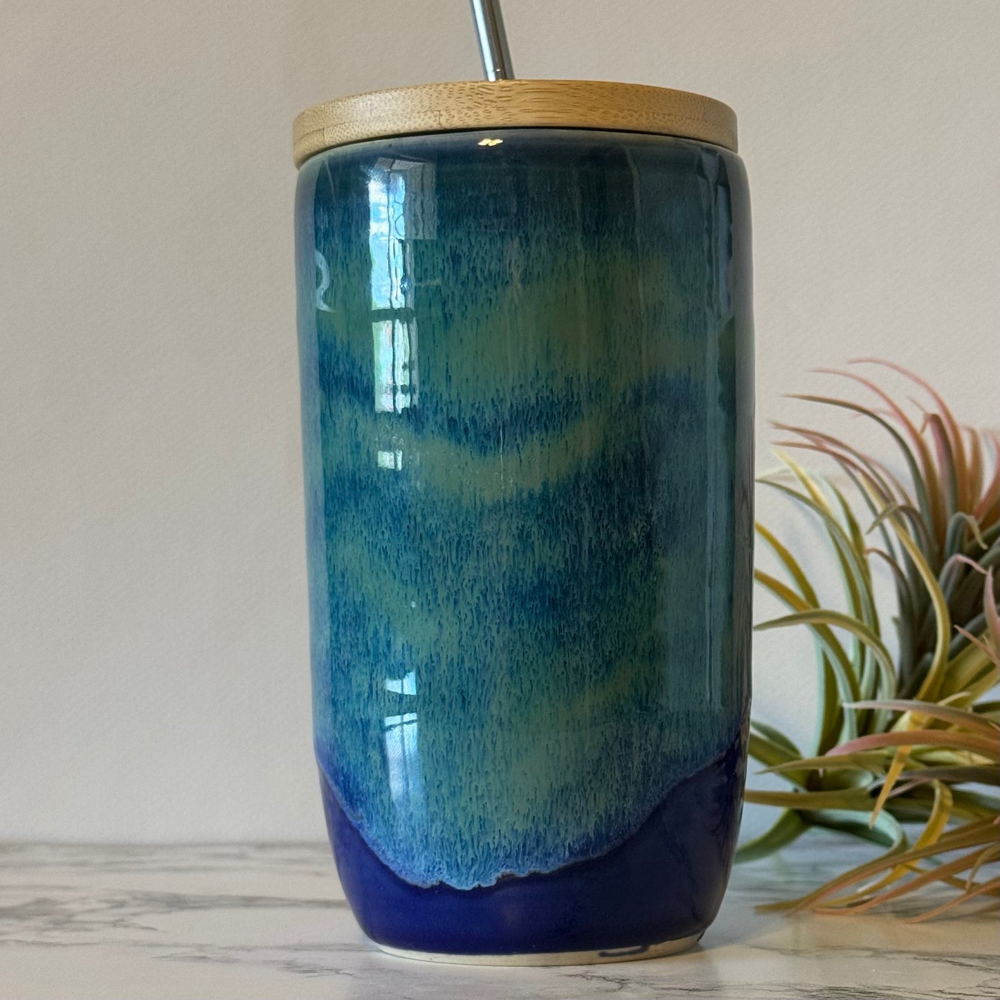 To-Go Tumbler, Blue Mermaid