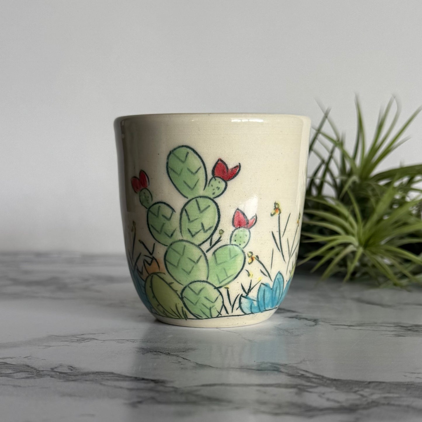 Cactus Cup, Small Yellow