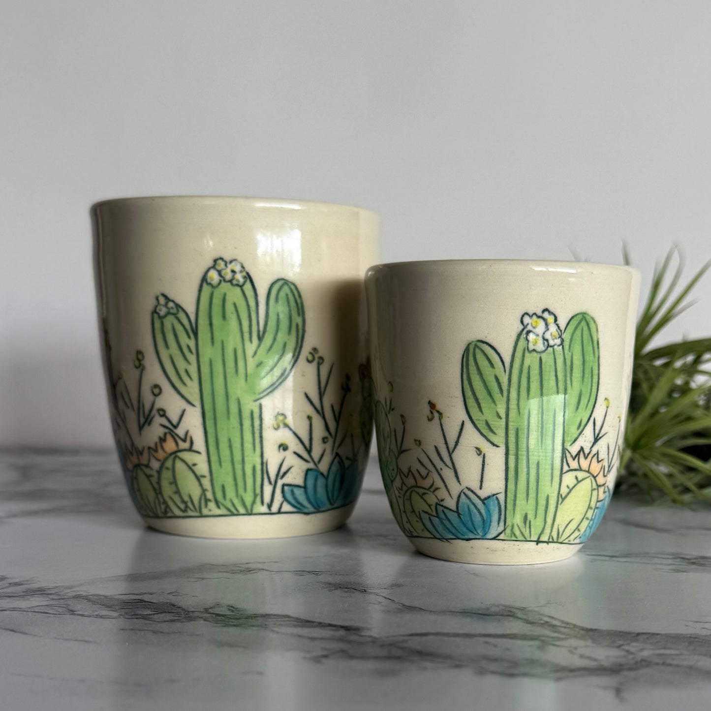 Cactus Cup, Small Yellow