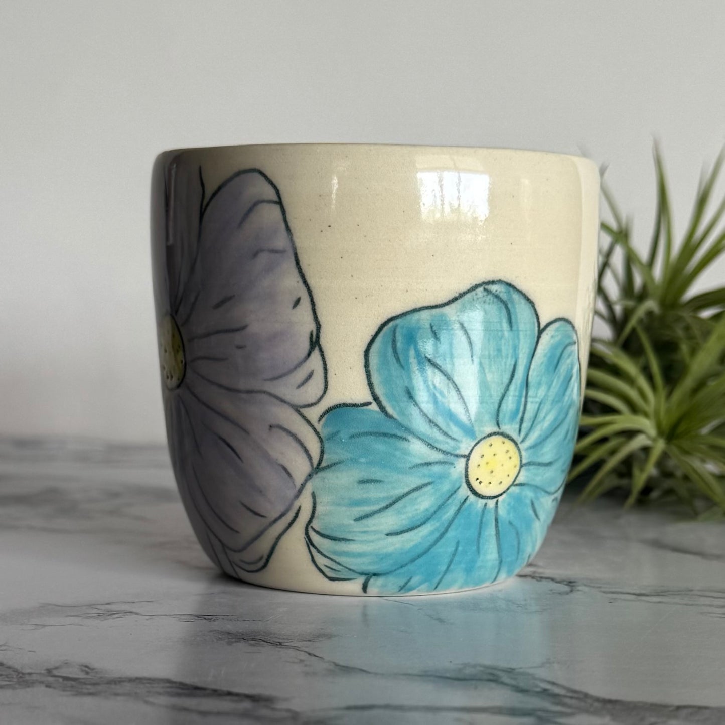 Flower Tumbler, Lavender