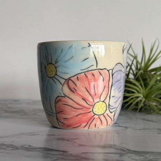 Flower Tumbler, Lavender