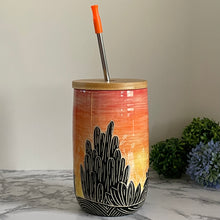 Load image into Gallery viewer, To-Go Tumbler, Sunset Cactus
