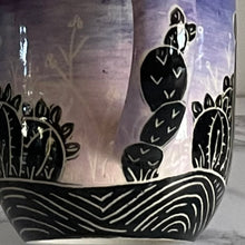 Load image into Gallery viewer, Midnight Cactus Mug, Plum

