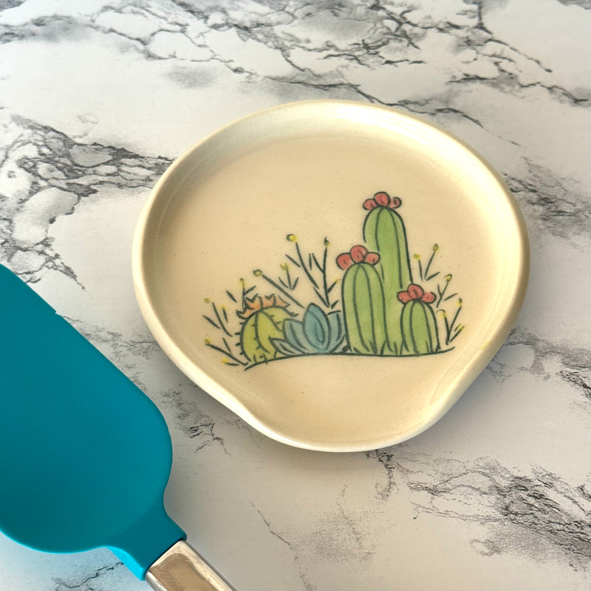 Seconds Sale ~ Cactus Spoonrest
