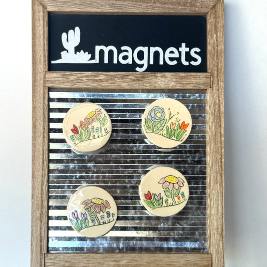 Seconds Sale ~ Flower Magnets