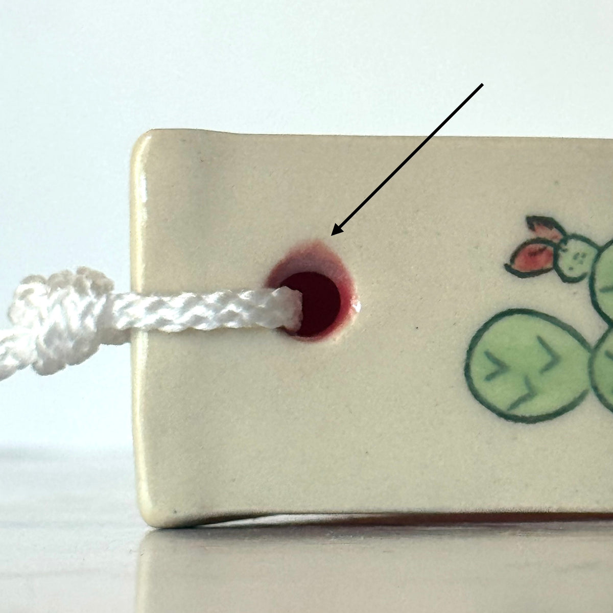 Seconds Sale ~ Tiny Carved Hanging Planter