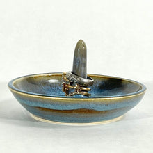 Load image into Gallery viewer, Ring Dish, Drippy Blue
