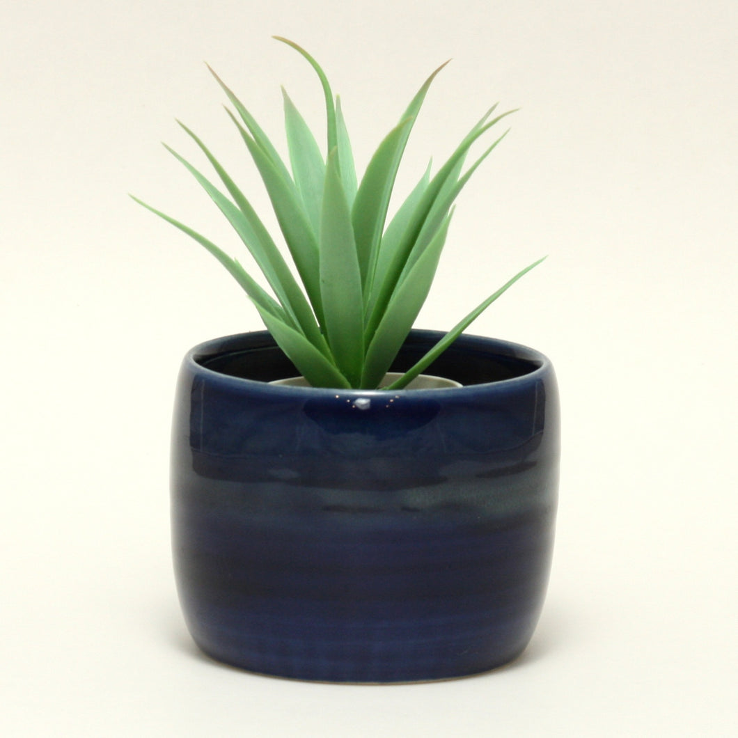 Plant Pot, Blue