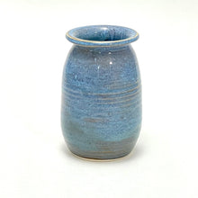 Load image into Gallery viewer, Bud Vase, Drippy Blue
