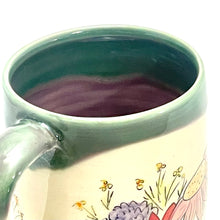Load image into Gallery viewer, Wildflower Cactus Mug, Lavender Mermaid
